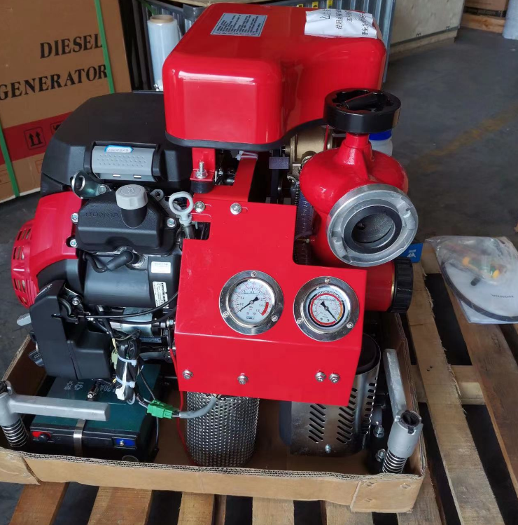 伊藤动力YT90GB手抬式移动消防泵汽油高压泵27HP/GX690