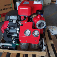 上海伊藤动力YT90GB手抬式移动消防泵汽油高压泵27HP/GX690