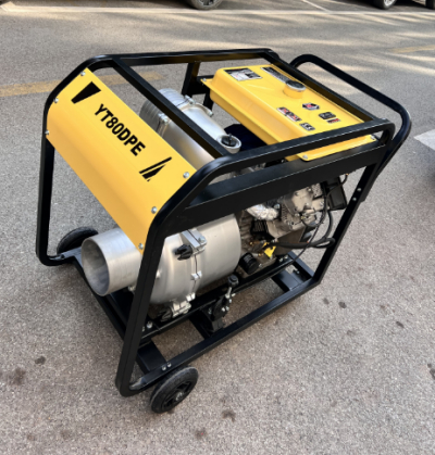 伊藤动力YT80DPE移动式柴油抽水泵车大口径大流量