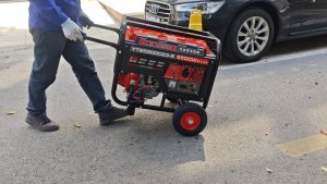 伊藤动力5KW手推车移动便携式汽油发电机YT6500DCE-2